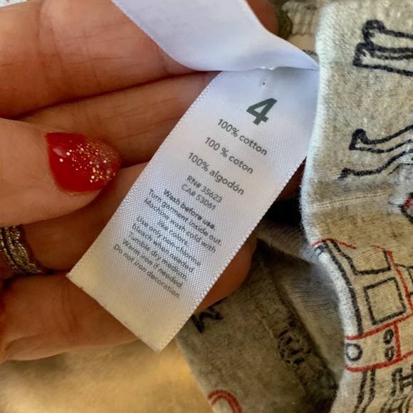 CARTER’S Fire Fighter Fireman Pajama PJ Pants - Picture 2 of 4